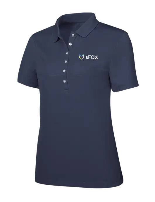 Callaway Womens Ottoman Navy Polo w/sFox Logo