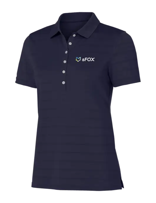 Callaway Womens Navy Ventilated Polo w/sFox Logo