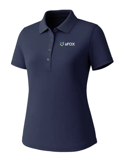 Callaway Womens Core Navy Performance Polo w/sFox Logo