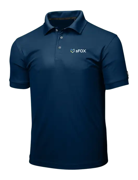 OGIO Navy Caliber 2.0 Polo w/sFox Logo