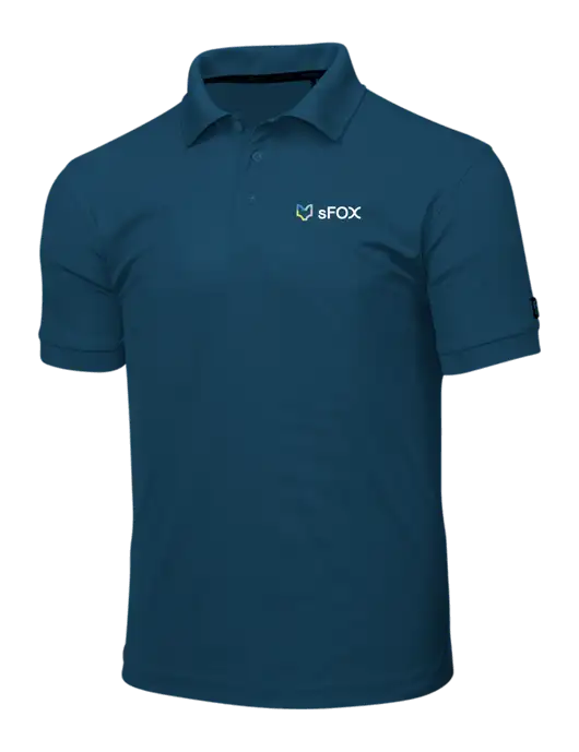 OGIO Light Navy Caliber 2.0 Polo w/sFox Logo