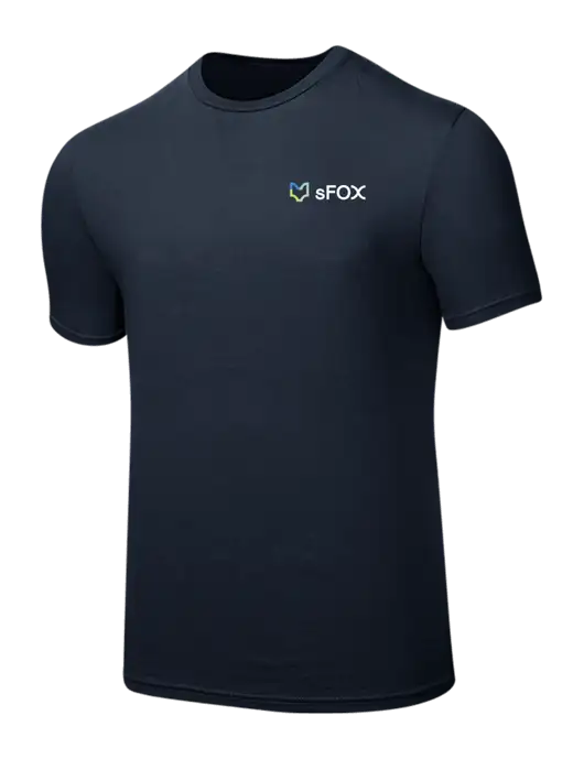 Seriously Soft Navy T-Shirt w/sFox Logo