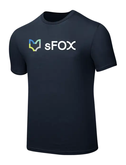 Seriously Soft Navy T-Shirt w/sFox Logo