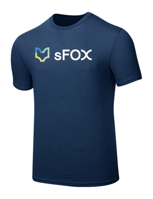Seriously Soft Deep Slate Blue T-Shirt w/sFox Logo