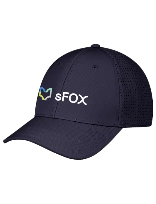 Navy Performance Stretchable Cap Hook & Loop w/sFox Logo