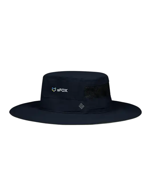 Columbia Navy Bora Bora Booney  Hat w/sFox Logo