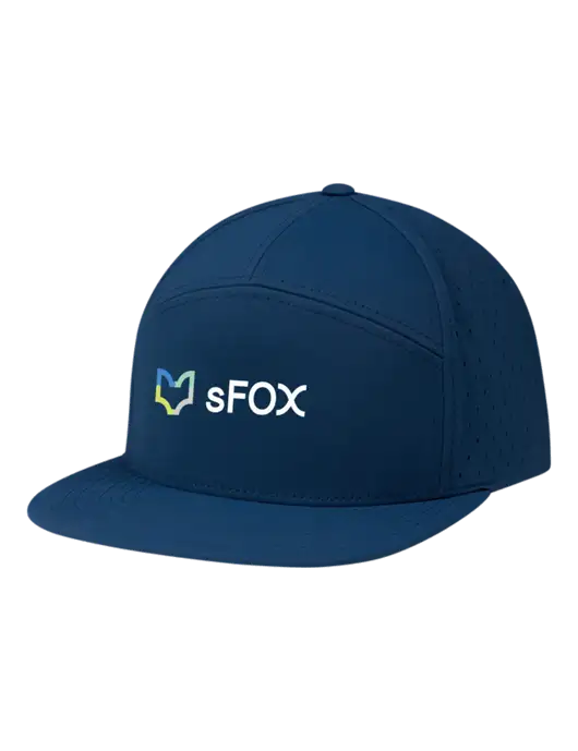 Richardson Light Navy Cannon Cap w/sFox Logo