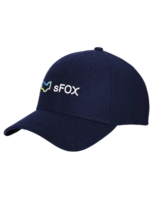 New Era Diamond Era Dark Navy Stretch Cap w/sFox Logo
